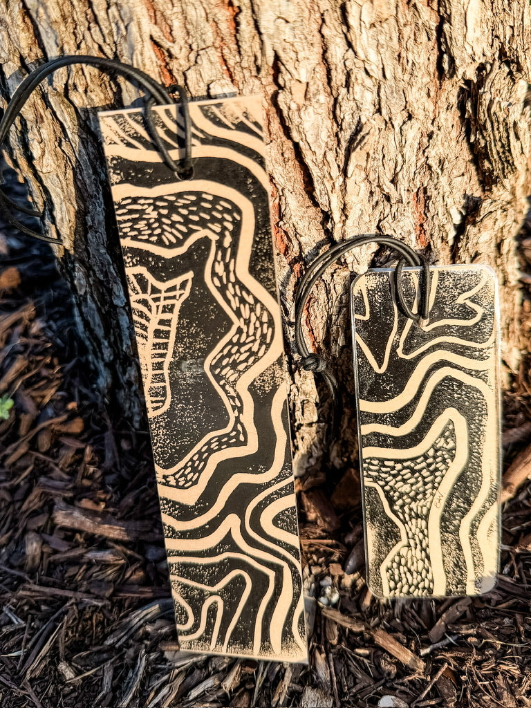 Earth Terrain Bookmark Set No. 01 – (Set of 2)