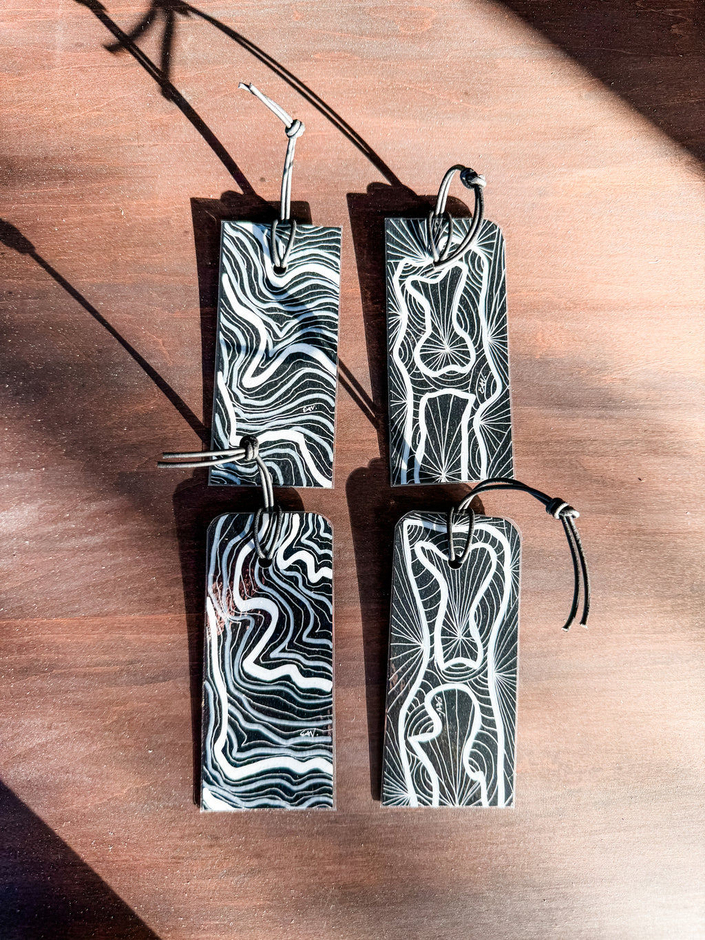 Terrain Bookmark Set No. 01 – (Set of 4)