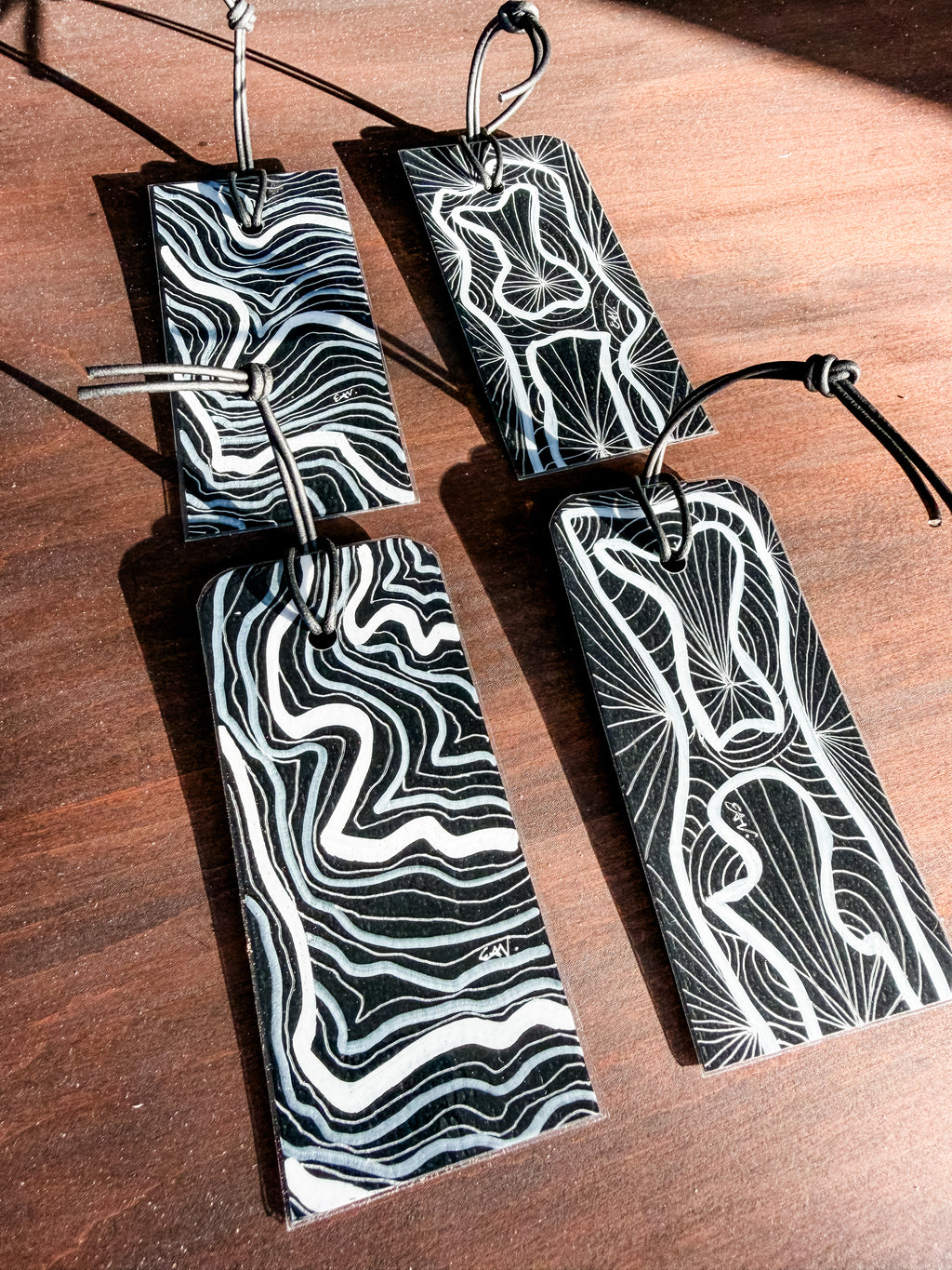 Terrain Bookmark Set No. 01 – (Set of 4)
